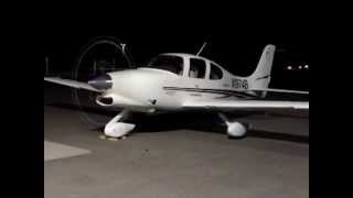 Cirrus First RunUp with DeltaHawk Diesel engine [upl. by Strauss934]