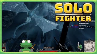 Solo Wyvern vs Longsword Fighter  Dark and Darker [upl. by Atinev966]