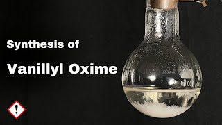 Vanillyl Oxime  organic synthesis [upl. by Harriette]