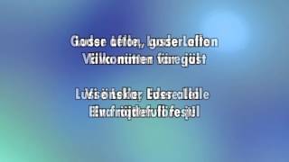 Goder Afton amp Lusse Lelle karaoke  lyrics [upl. by Ynaffit]