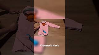 Crewneck Sweatshirt Hack newlife to old clothes [upl. by Patten]