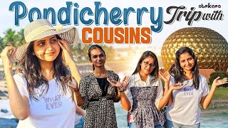 Pondicherry Trip With Cousins  Deepika  Deepika Vlogs  Deepika Rangaraju  Strikers [upl. by Annaiv]