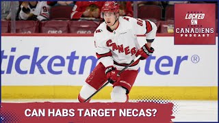 Montreal Canadiens trade scenarios Martin Necas goalie amp defense projection Friday Habs mailbag [upl. by Sinclair]