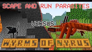 Mob Battle Scape And Run Parasites VS Wyrms Of Nyrus Infection mod vs Invasion mod [upl. by Hutner]