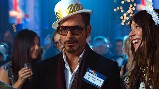 New Years Eve Party Scene  Tony Stark Meets Yinsen  Iron Man 3 2013 Movie CLIP HD [upl. by Hartfield]