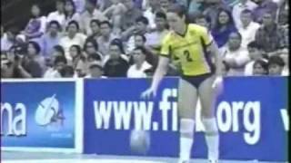 Grand Prix 2000  Semifinal  Brasil x Russia set 3 [upl. by Ahsikcin759]