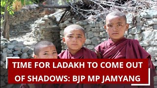 Jamyang Tsering appreciates Centres decision to bifurcate Ladakh from JampK [upl. by Anavlis469]