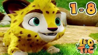 Leo and Tig  All 8 episodes collection  New animated movie 2018  Kedoo ToonsTV [upl. by Antoine263]