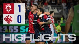 HIGHLIGHTS  CagliariCremonese 10  COPPA ITALIA FRECCIAROSSA [upl. by Yalahs210]