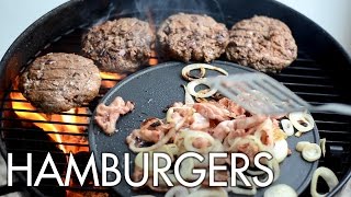 HAMBURGERS  Recepten voor op de barbecue  GRILLTASTIC [upl. by Sabina]