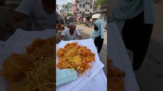 hardworking uncle बचपन से बेच रहे😱 बटाटापुरी 👌😋 25₹ में  Streetfood shorts trending viral [upl. by Inilahs]