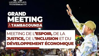 LIVE GRAND MEETING DE TAMBACOUNDA  AU STADE REGIONAL  PASTEF ET LE PRESIDENT OUSMANE SONKO [upl. by Fax]