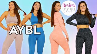 AYBL Activewear in depth Review Try on Haul  Worth the Online Hype [upl. by Wernher]