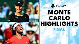 Casper Ruud vs Stefanos Tsitsipas For The Title 🏆  MonteCarlo 2024 Highlights Final [upl. by Ycam345]