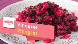 Vineqret salati  Vinegret salad  Салад винегрет [upl. by Esinaj]