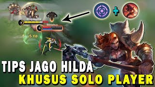 CARA MAIN HILDA TERBARU❗BUILD EMBLEM DAN ITEM HILDA TERSAKIT❗GAMEPLAY HILDAMOBILE LEGENDS mlbb [upl. by Pliske159]