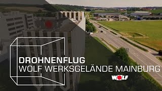 Drohnenflug über das WOLF Werksgelände in Mainburg [upl. by Jany]