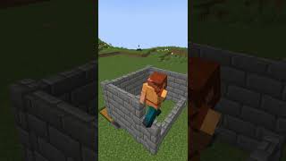 Minecraft Easiest Iron Farm  Iron Farm Tutorial  shorts [upl. by Ellan]