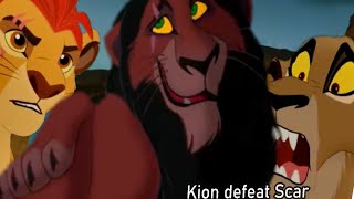 Kion defeat Scar  ENGLISH FANMADE [upl. by Donia101]