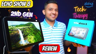 Amazon Echo Show 8 2nd Gen Review ⚡Alexa Smart Speaker With 13MP Camera  🔥🔥 [upl. by Nylkaj56]