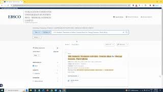 Acceder a eBooks usando EBSCO Publication Finder [upl. by Elak]