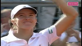 Justine Henin v Kim Clijsters 2003 Berlin F highlights [upl. by Launam]