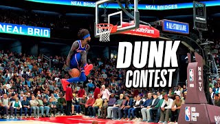 NBA 2K22 My Career  NEW DUNK CONTEST On NEXT GEN AllStar Weekend Best PG Build Gameplay [upl. by Demp]