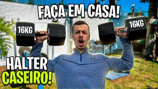 COMO FAZER HALTER CASEIRO EM CASA GASTANDO POUCO [upl. by Joachim646]