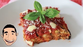 EGGPLANT PARMIGIANA  Melanzane alla Parmigiana [upl. by Damicke]