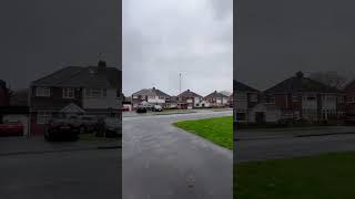 Walsall England view of ukshortvideo 🏠🏠🚗🚗 [upl. by Zadack74]