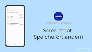 ScreenshotSpeicherort ändern  Samsung Android 14  One UI 6 [upl. by Berger]