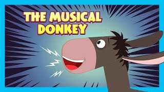 THE MUSICAL DONKEY  Moral Story For Kids  Kids Learning Stories  Kids Hut Stories [upl. by Repooc]