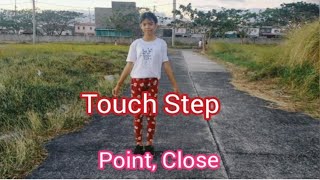 TOUCH STEPBASIC DANCE STEPFOLK DANCE STEP [upl. by Nangem]