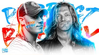 Edge vs John Cena The Greatest Rivalry Ever [upl. by Atirihs502]