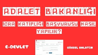 İCRA KATİPLİĞİ✅ BAŞVURUSU NASIL YAPILIR [upl. by Nautna81]