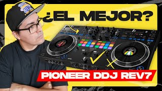 Pioneer DDJ Rev 7  Unboxing  Review  Todo lo que debes saber [upl. by Ahsim175]