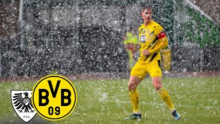 U23 pick up a point in topofthetable clash  Preußen Münster  BVB U23 11 [upl. by Papert]