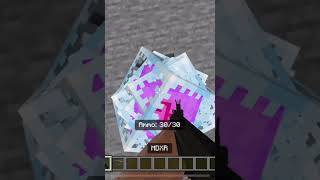 Fortnite  Minecraft  Fortcraft 💀 fypシ゚viral minecraft minecraftguns fortcraft [upl. by Theran665]