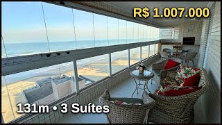 115 VENDIDO ✅ APARTAMENTO VISTA MAR EM PRAIA GRANDE  3 SUITES 2 VAGAS AVIAÇÃO [upl. by Atled]