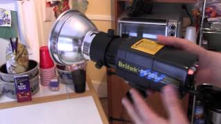 Britek PS200 PS200H Professional Studio Flash Monolight [upl. by Byrle137]