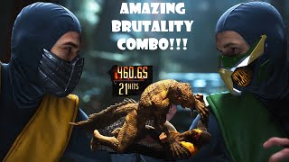 MK1 Kombat League DOING THEM DIRTY WITH THESE REPTILE BRUTALITIES [upl. by Chao690]