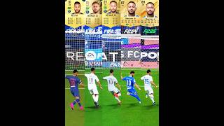 Evolution Of Neymar  Penalty Kicks From FIFA 21 To FC 25 neymar penaltykick shorts [upl. by Delaine]