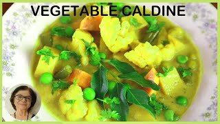 Creamy Goan Caldin  Vegetable Caldine Recipe  Caldin Curry  Vegan Curry [upl. by Ttehc]