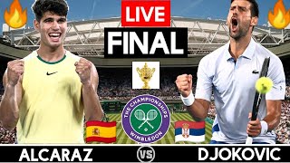 Djokovic 🇷🇸 vs Alcaraz 🇪🇦 Live  Wimbledon 2024  Carlos Alcaraz vs Novak Djokovic Live [upl. by Springer]