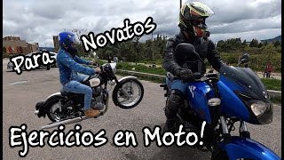 Ejercicios para Motociclistas  Mejora tu Conducción en Moto  Novatos [upl. by Alexandrina]