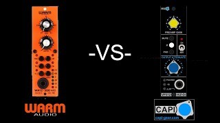 Warm Audio WA12MKII 500 vs CAPI Gear VP312DI Shootout [upl. by Brunhild208]