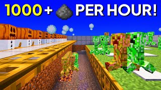 Minecraft Easy CREEPER Farm 121 Tutorial  No Cats [upl. by Tori874]