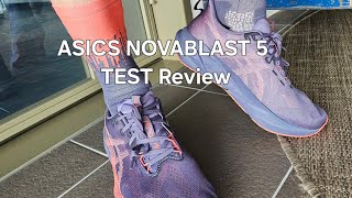 Asics Novablast 5 InDepth Test Review 🏃☀️👍 [upl. by Ellehs]