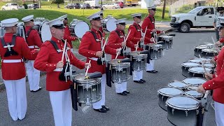 US Marine Drum amp Bugle Corps Percussion Warmup  WAMSB World Championships  July 23 2023 [upl. by Abran252]