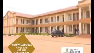 University of Eldoret official May 2016 intake adv [upl. by Ahsilrak]